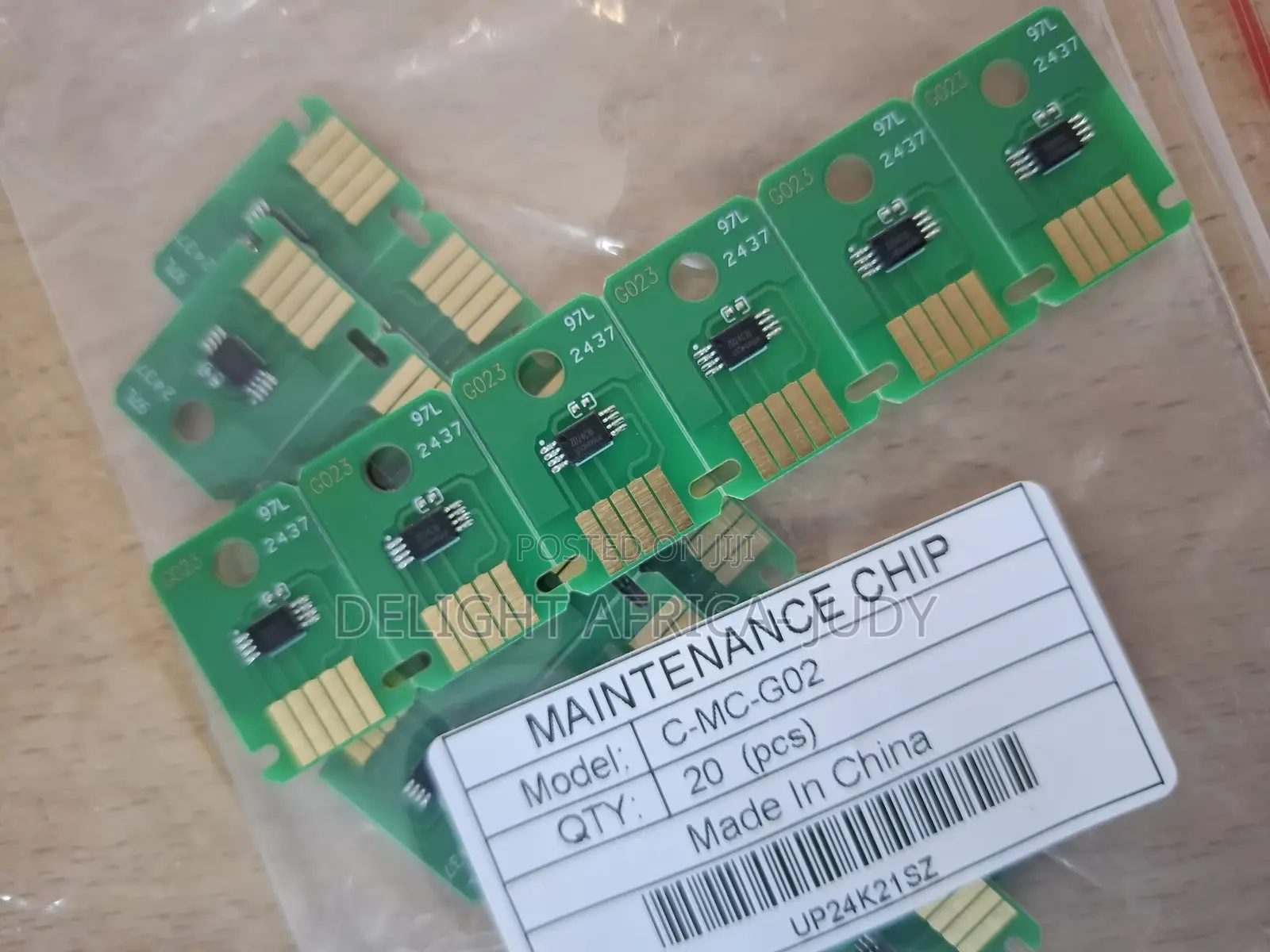 MC-G02 Maintenance Box Chip for Canon G2160 G3160 G1220chip