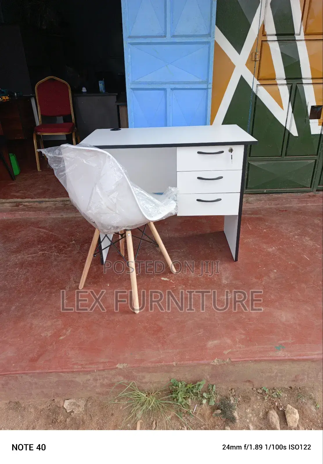 Eames Chair and Office Desk