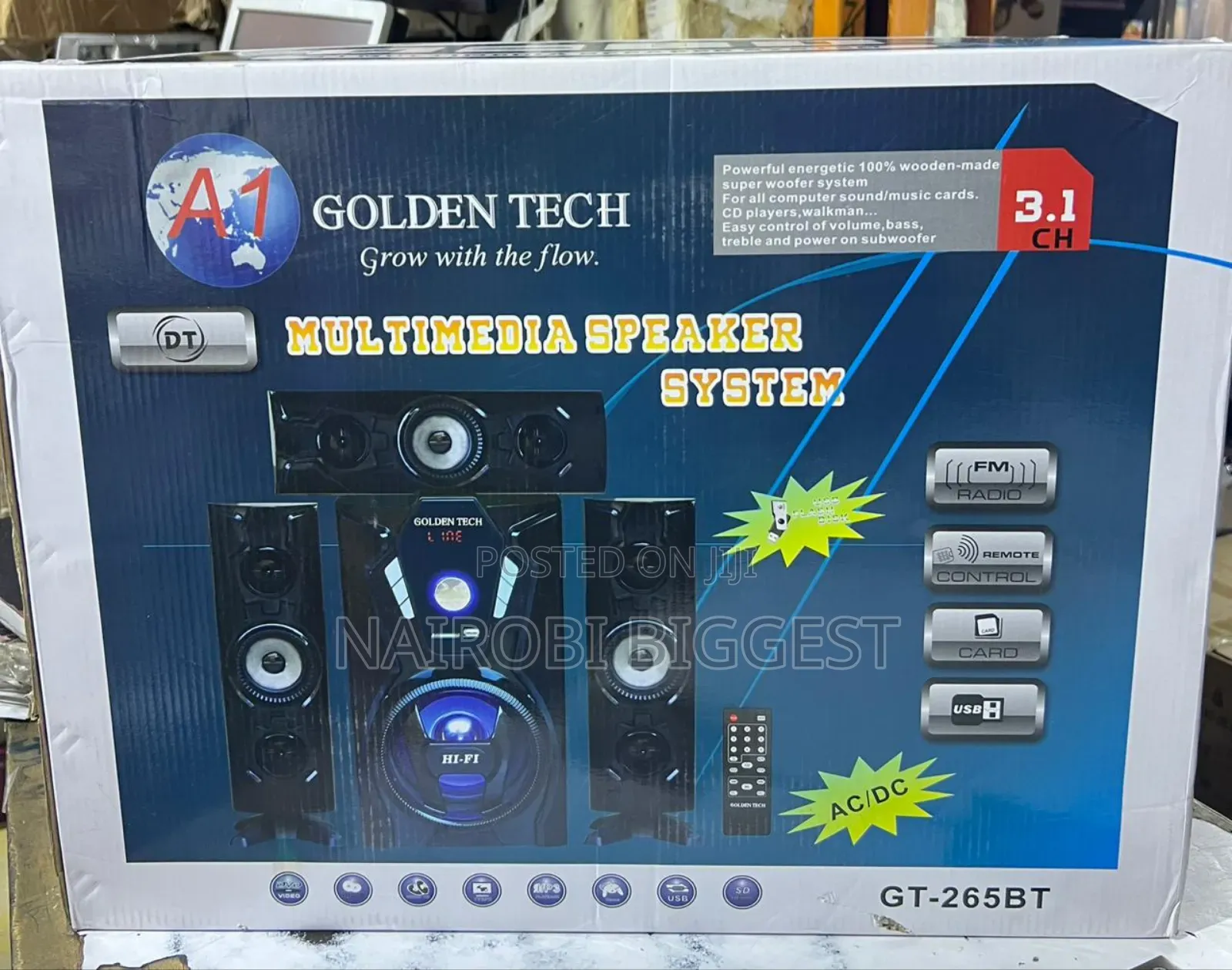 Golden Tech 3.1 Woofer