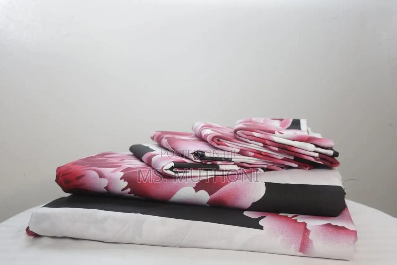 6 PCS Bedsheets Pakistan Bedsheets Set*