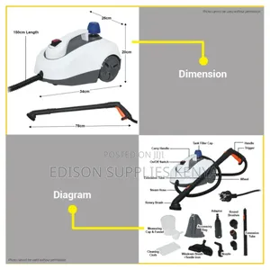 Steam Cleaner 1800 Watts Steam Wash Machine