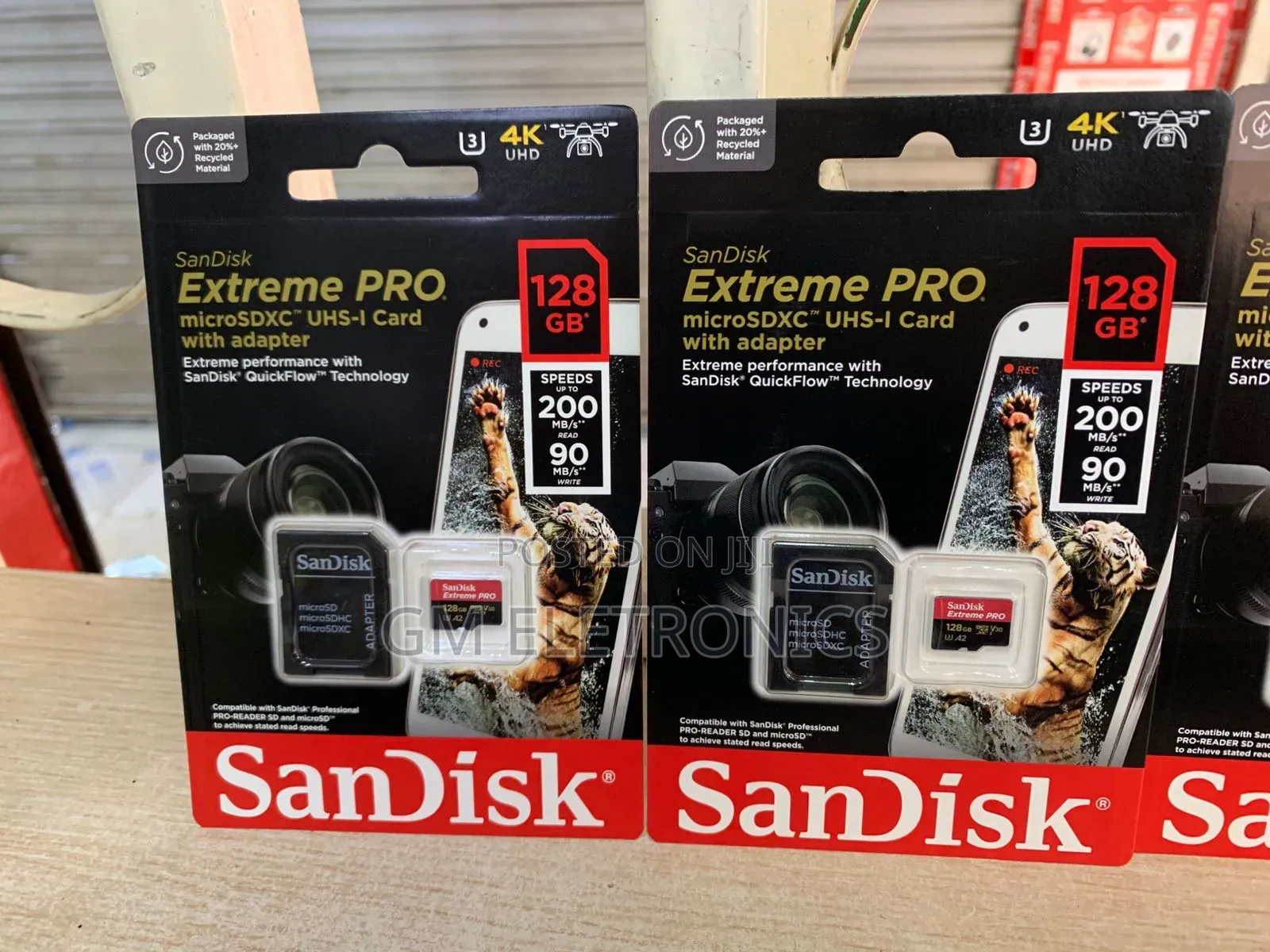 128gb Sandisk Extreme Pro Micro-Sd,Sdxc,Sdhc Card.