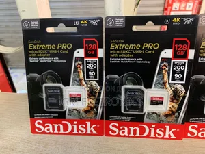 128gb Sandisk Extreme Pro Micro-Sd,Sdxc,Sdhc Card.
