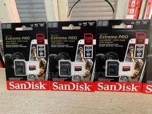 128gb Sandisk Extreme Pro Micro-Sd,Sdxc,Sdhc Card.