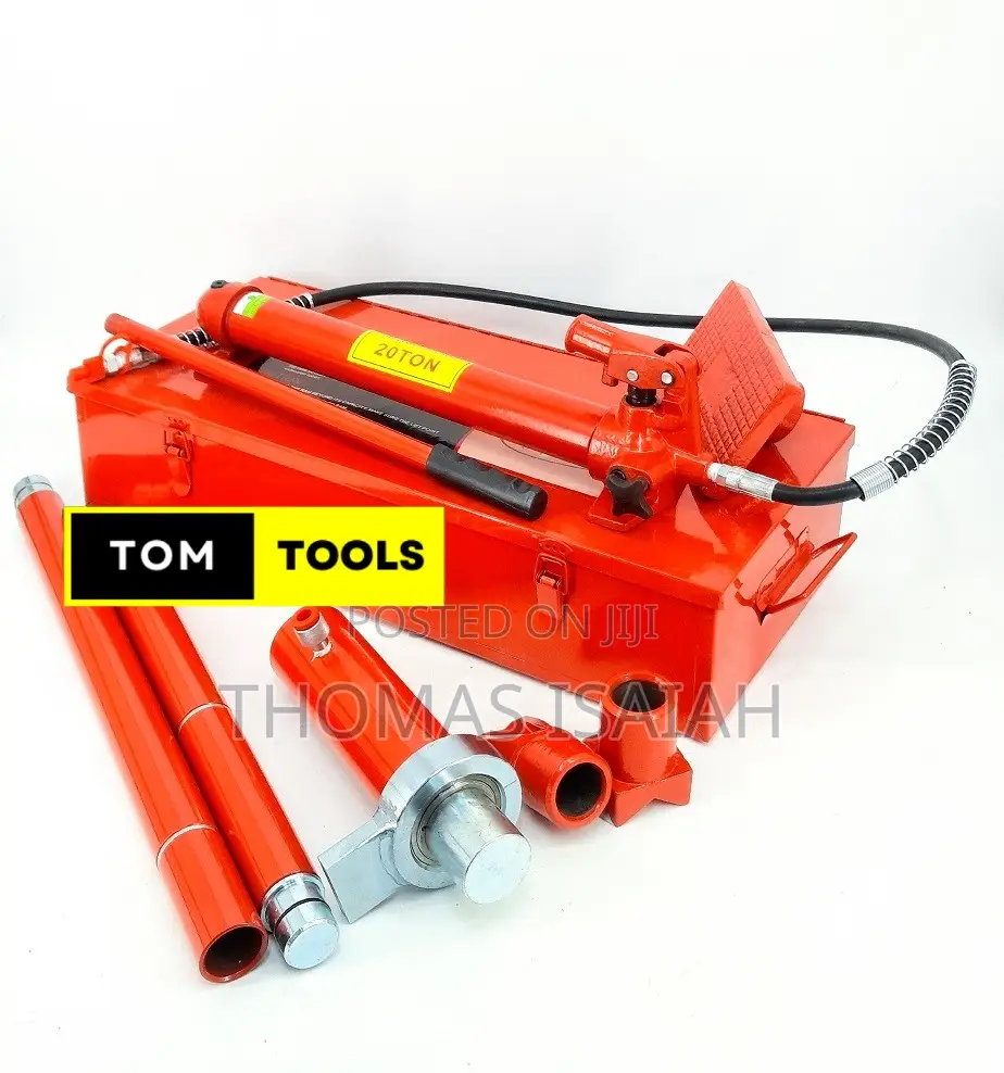 20 Ton Body Jack Portable Hydraulic Hand Pump Body Frame Rep