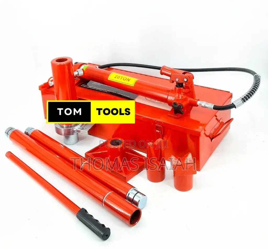 20 Ton Body Jack Portable Hydraulic Hand Pump Body Frame Rep