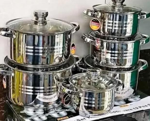 Pots and Pans Edenburg Cookware Set 12pcs