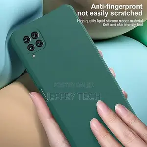 Samsung Galaxy A22 4G (TPU, Silicone | Green Back Cover