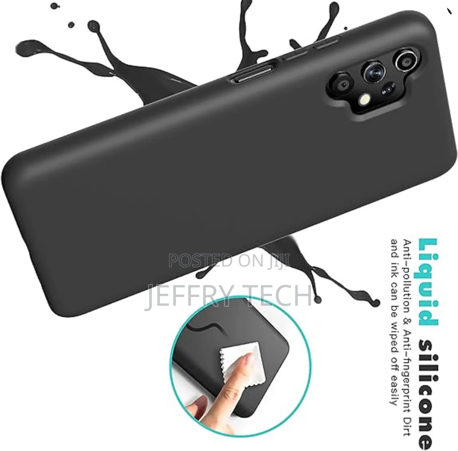 Samsung Galaxy A32 Liquid Silicone Case Soft Gel Rubber