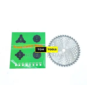 8 INCH 40T Brush Cutter Blade, Carbide Tips, Steel