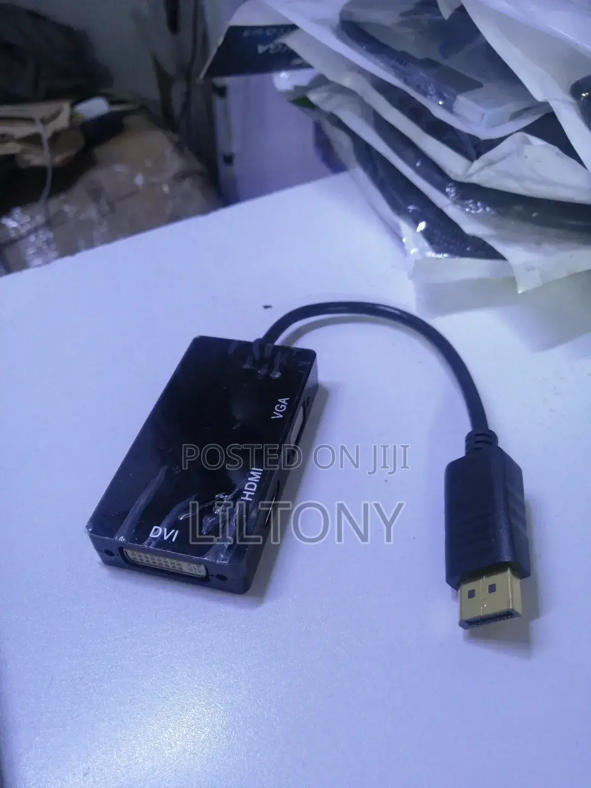 Display Port to Hdmi Cable, Vga+Dvi