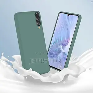Liquid Silicone Soft Case for Samsung Galaxy A50 Green