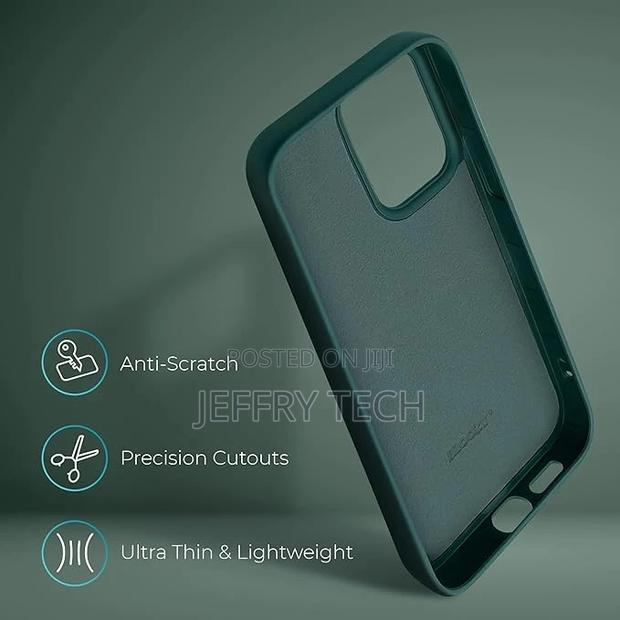 Silicone Case for Samsung A53 Dark Green Liquid Silicon