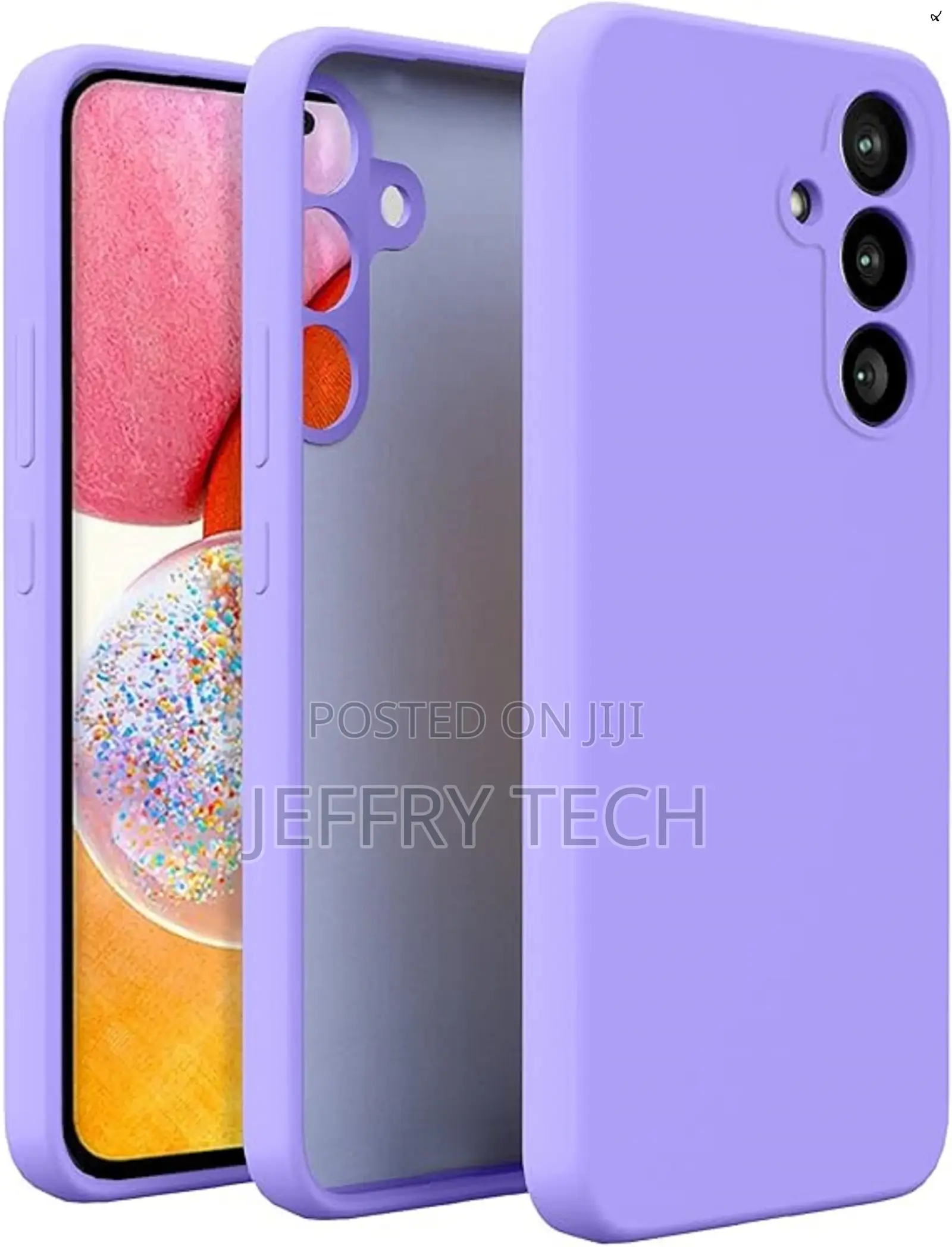 Slim Liquid Silicone Case for Galaxy A54 Scratch-Resistant