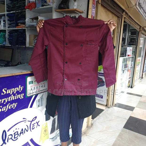 Professional Front Reversible Cotton Chef Jacket - thumbnail 2