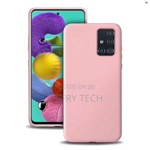 Samsung Galaxy A71 Silicone Case - Soft Touch - Pink - thumbnail 2