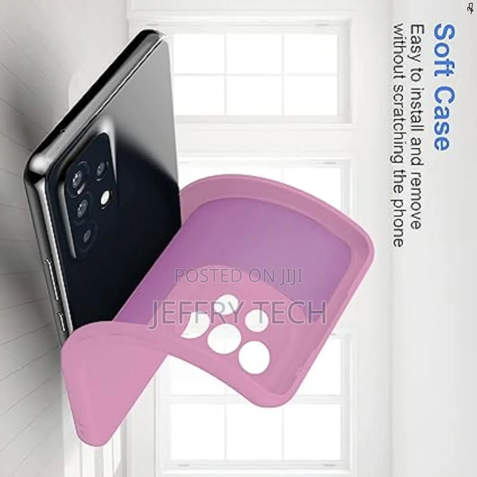 Liquid Silicone Case for Samsung Galaxy A72 Shockproof