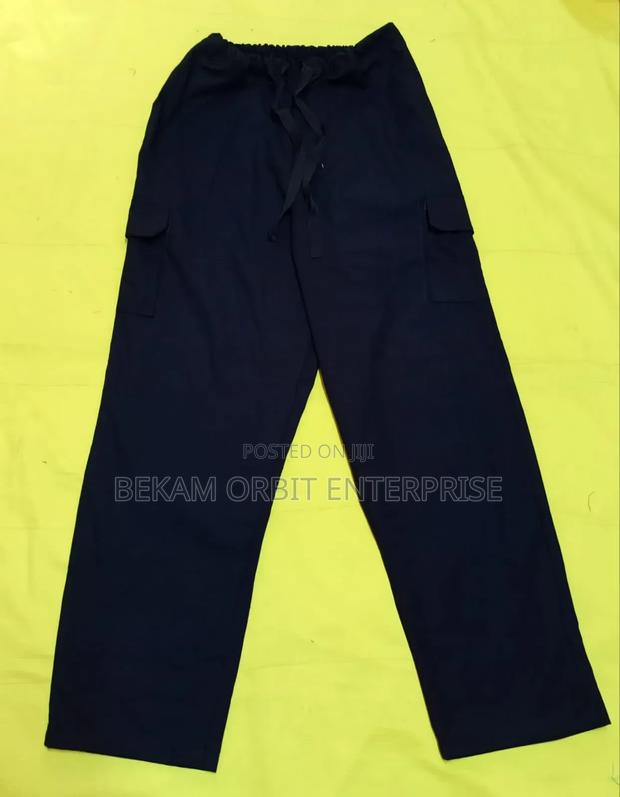 Professional Black Chef Trouser - thumbnail 2