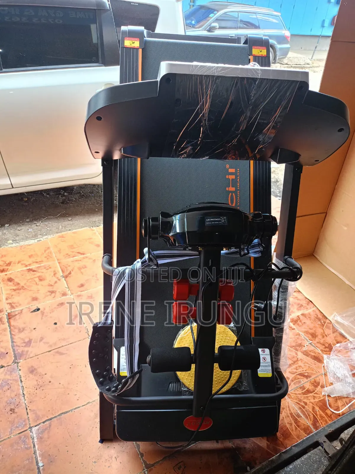 Brand New Treadmill (Free Dumbbells)