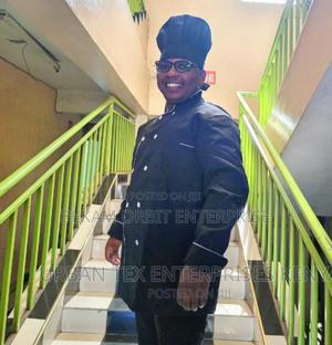 Versatile Custom Black Chef Jacket Hat - thumbnail 2