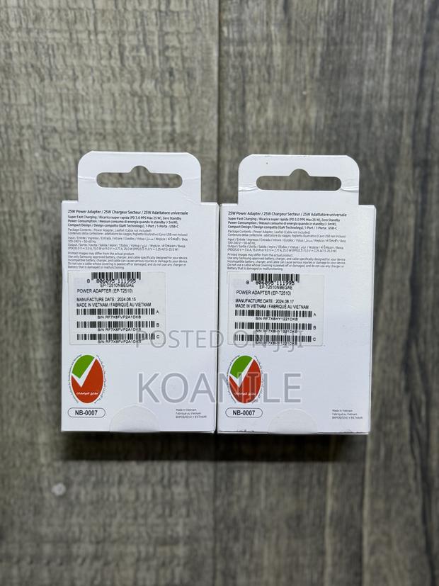 25w Type C PD Fast Charger Adapter (Authentic) - thumbnail 3