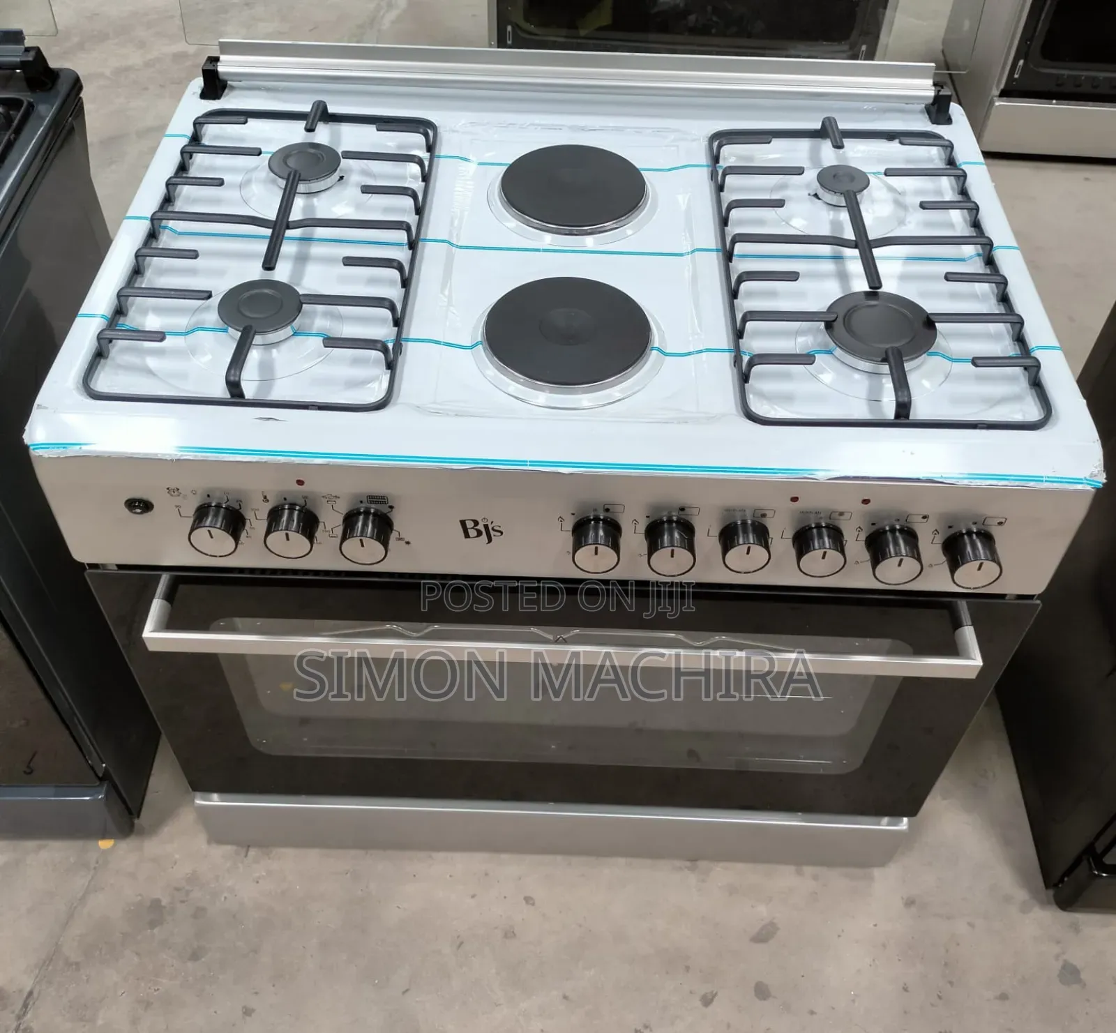 BJS 4G+2E Gas Cooker 60 by 90 60 X 90