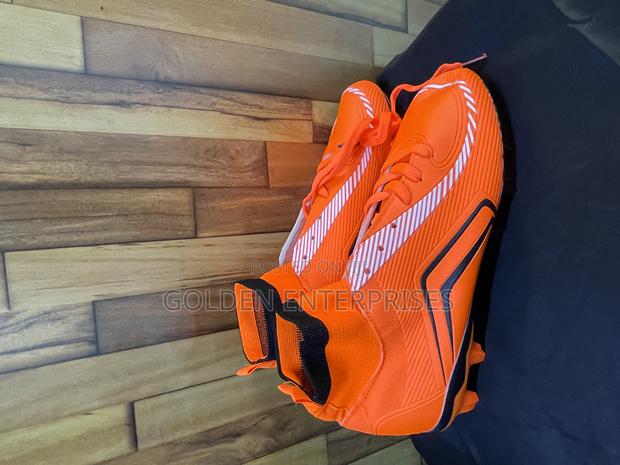 Kaotic Orange Ankle Sock Boot 37-42