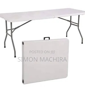 Foldable White Camping Table