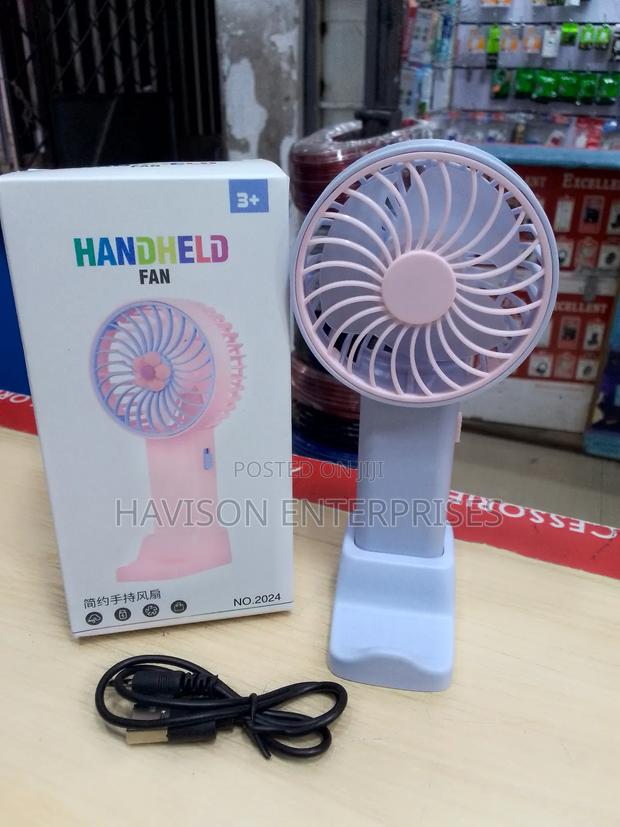 Hand Held Rechargeable Fan