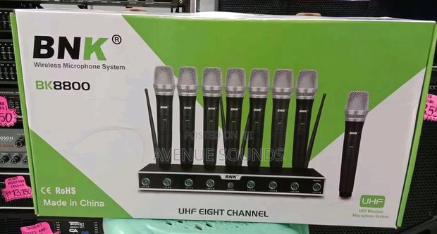 BNK UHF 8 Channels Wireless Microphones - main view