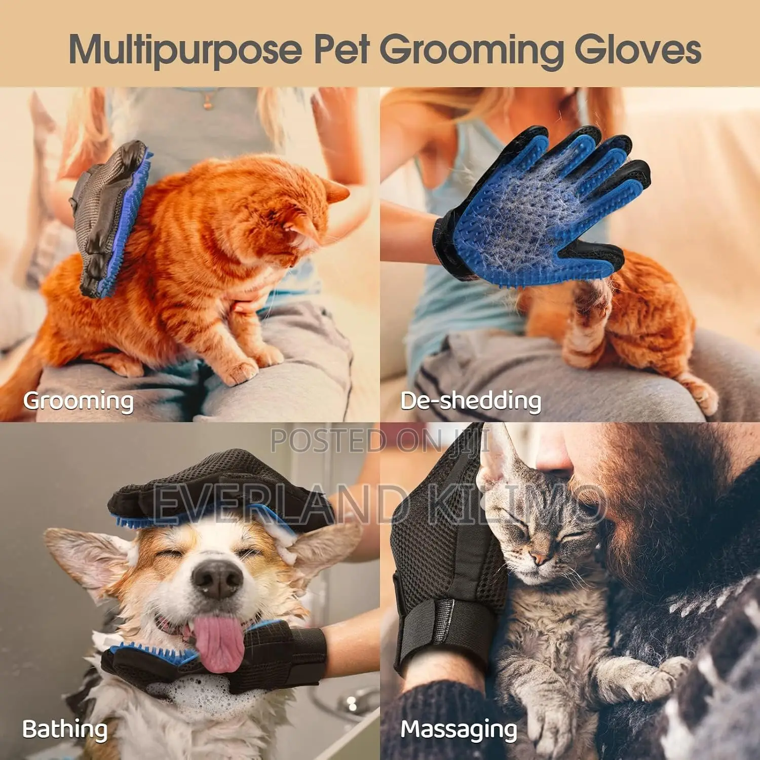Dog / Cat Grooming Glove