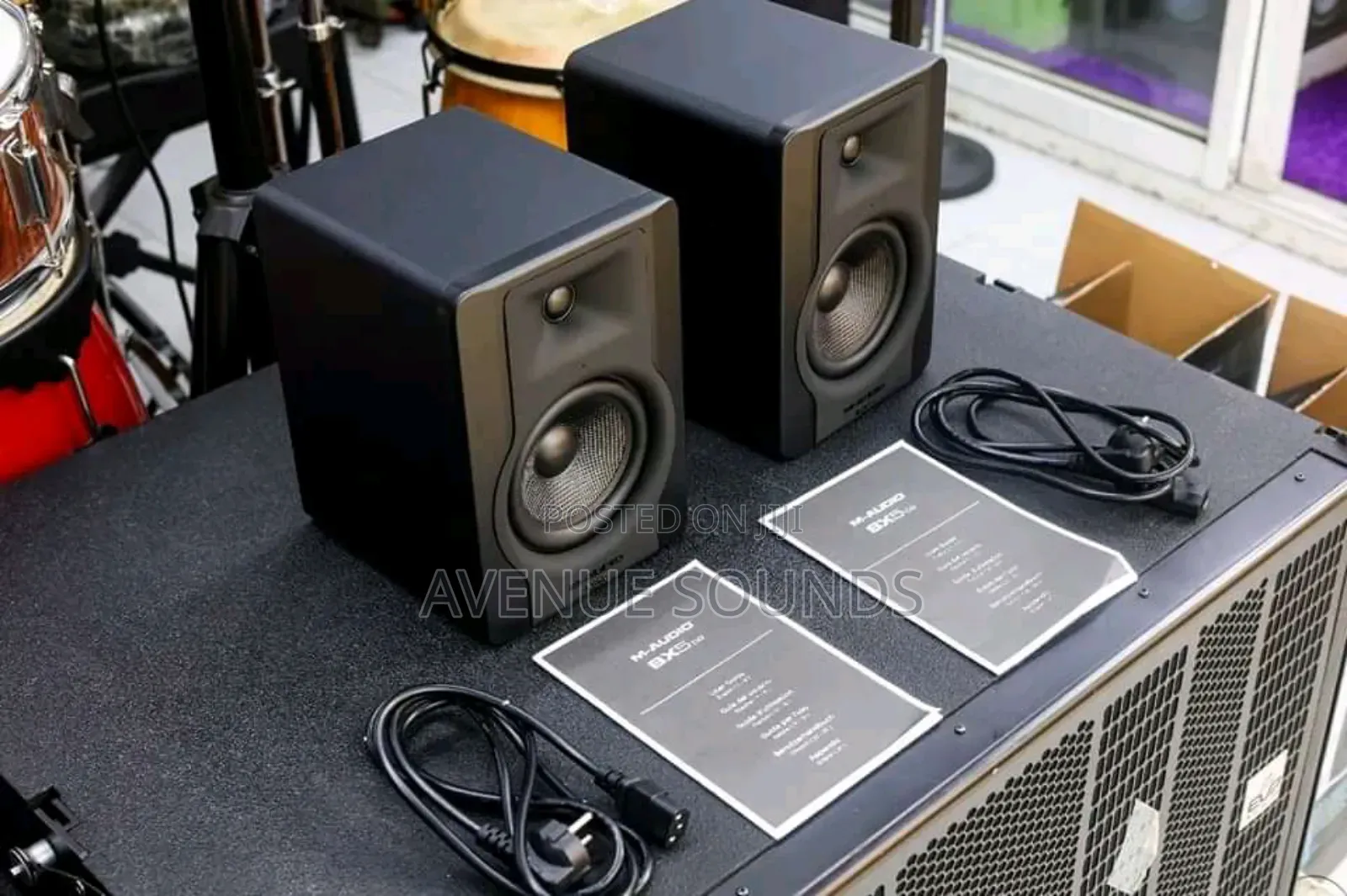 Studio Recording Set. Focusrite, Maudio Bx5 D3, Alcatron