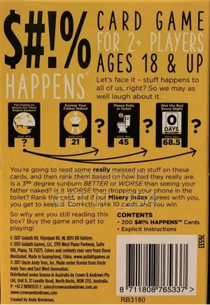 S#!% Happens
Card Game