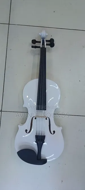 Maple White Acoustic Violin
