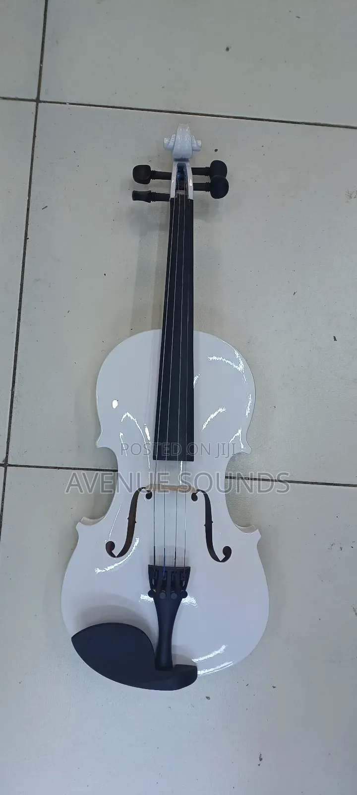 Maple White Acoustic Violin