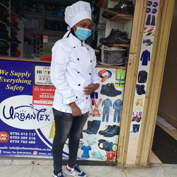 Professional Restaurant's Work Wear (Jacket+ Hat) - thumbnail 3