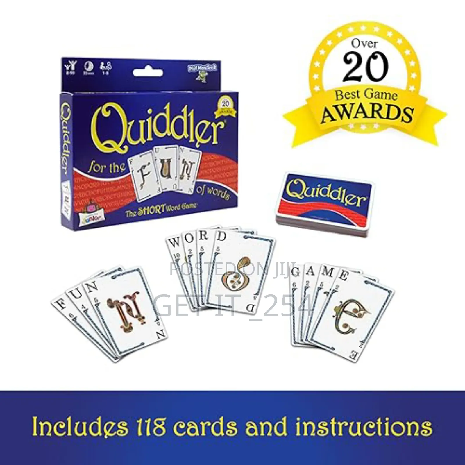Quiddler
Available
