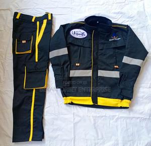 Customized Reflective Fleece Lined Cargo Jacket & Cargo Pant - main view