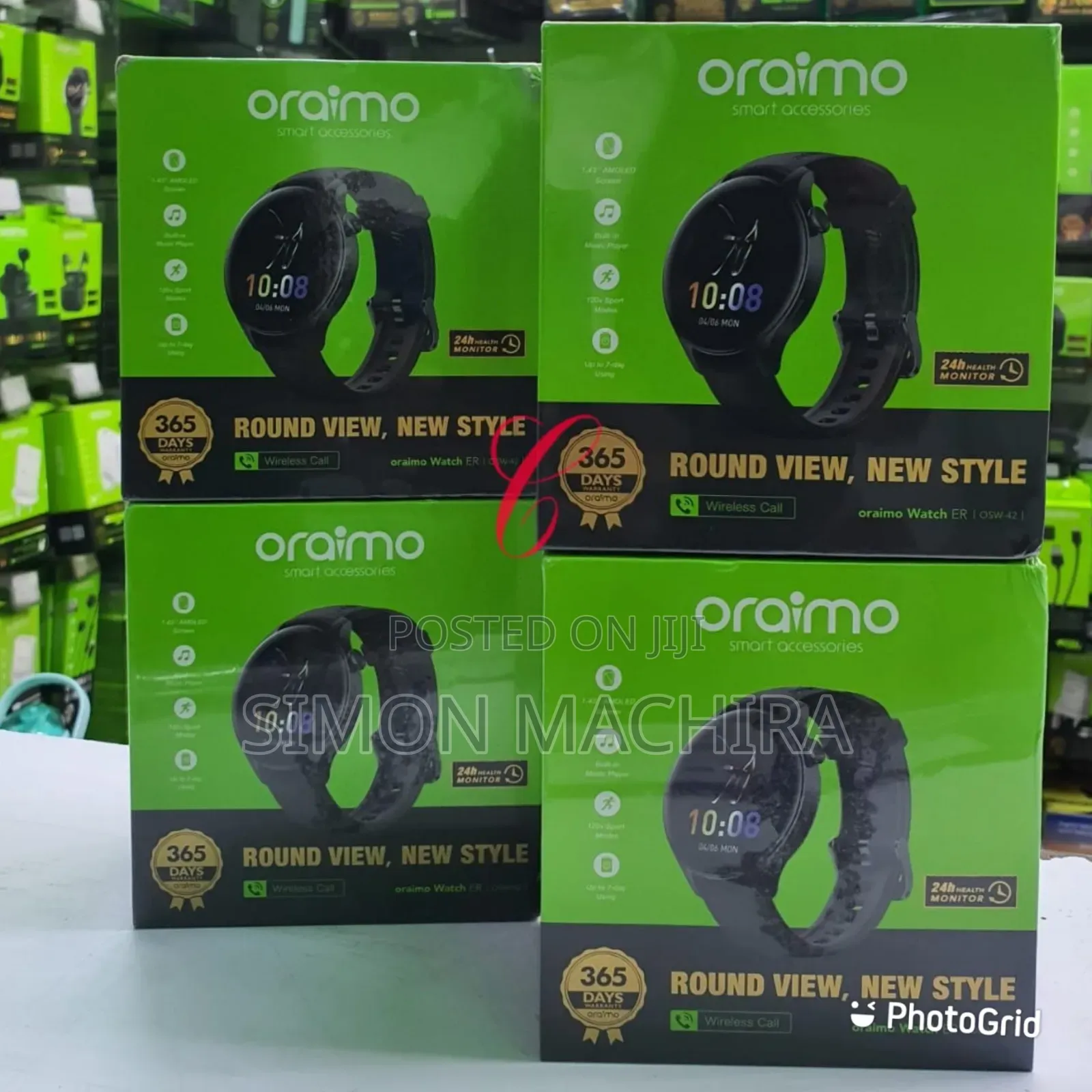 Oraimo Watch ER OSW-42 Amoled Screen Smartwatch