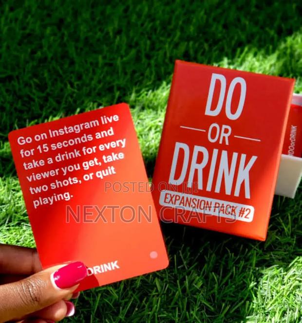 Drink, Drinking Card Game - main view