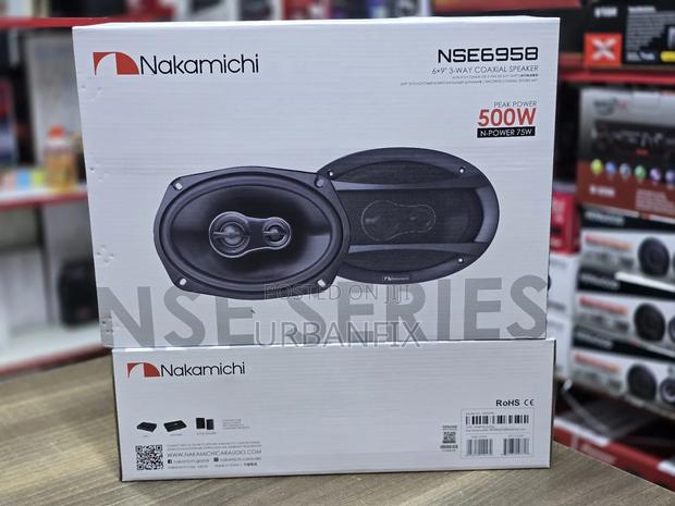 Nakamichi 500watts Powerful 6 by 9 Oval Midrange Speakers