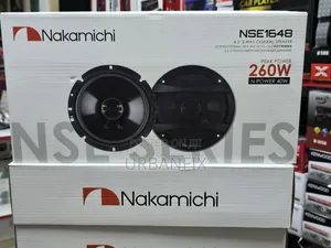 Nakamichi 6 Inch Powerful Round Midrange Speakers - A Pair