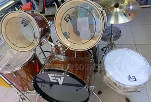 Ev Drumset 5pc Complete Set