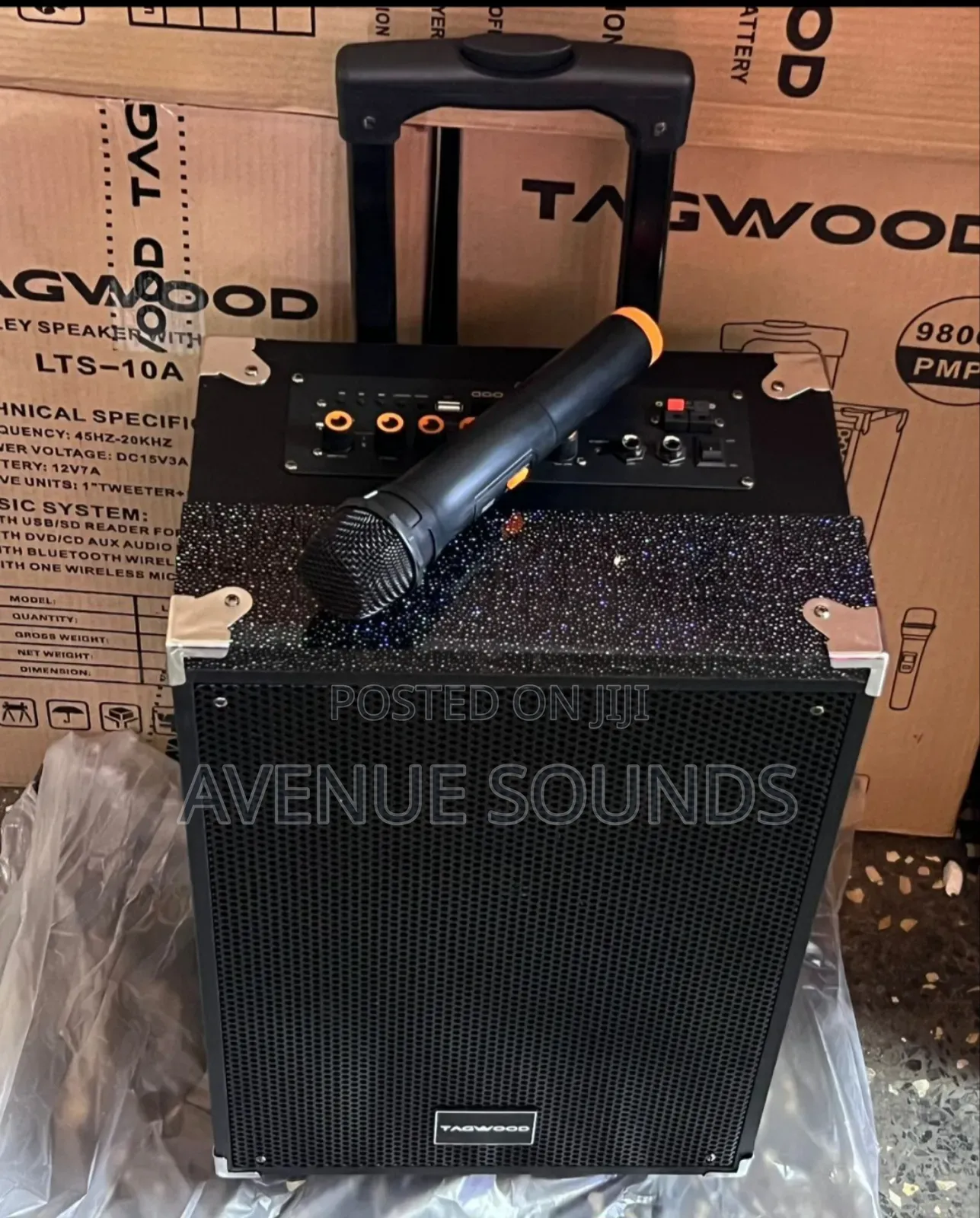 Tagwood 10inch Powered Portable Speaker