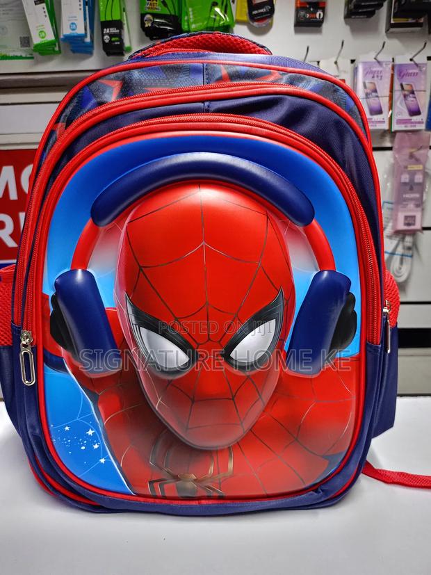 Spiderman School Bag BG0 - main view