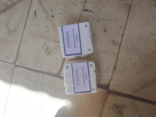 Waterproof Adaptor Box<>85by85by50 Adaptor Box - main view