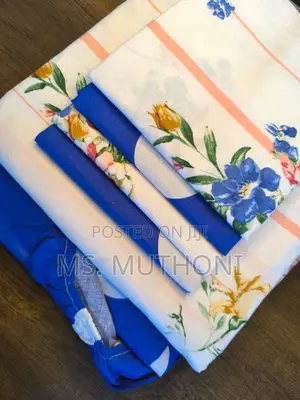 Floral 7*8 Bedsheets Set Available (Pure Cotton)