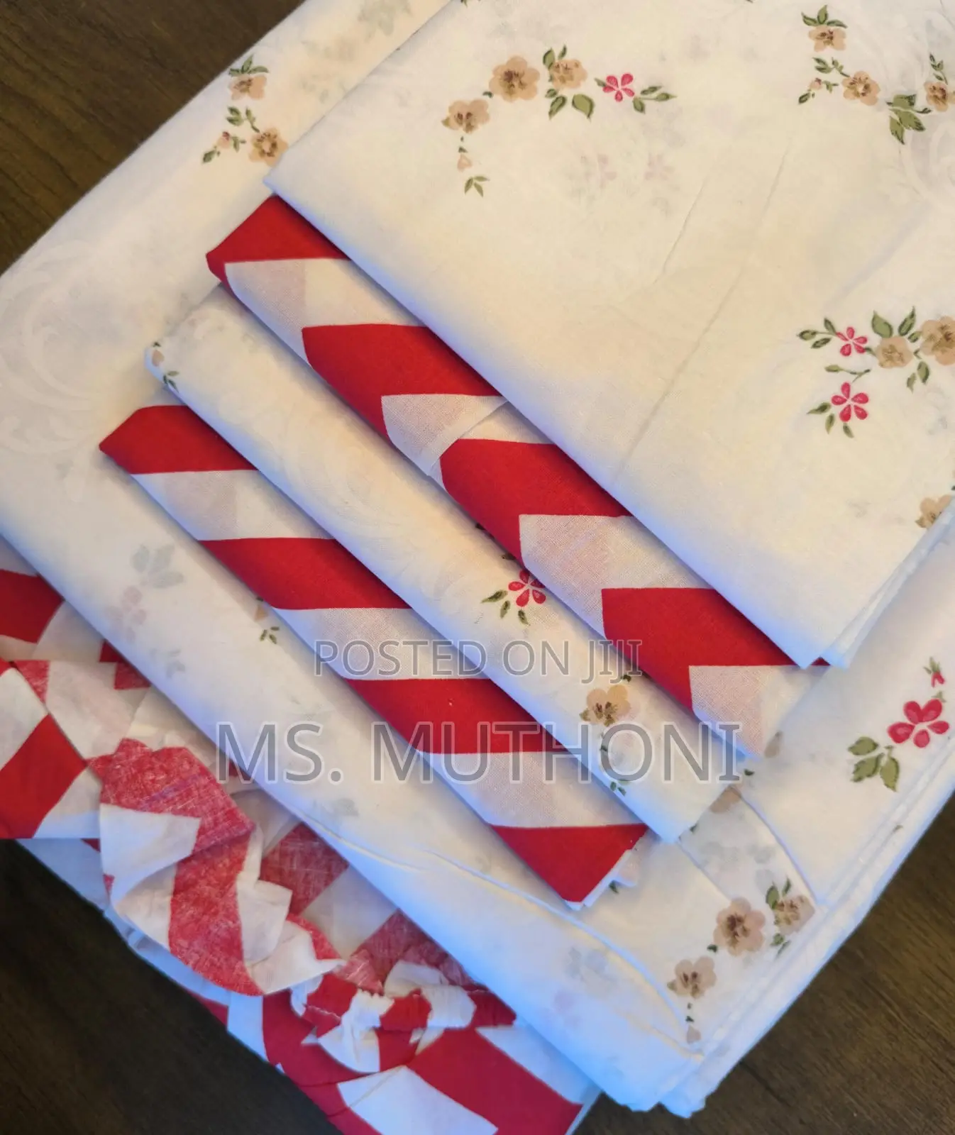 Floral 7*8 Bedsheets Set Available (Pure Cotton)