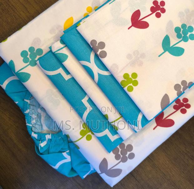 Big Size (7*8 ) Pure Cotton Bedsheets Set - thumbnail 2