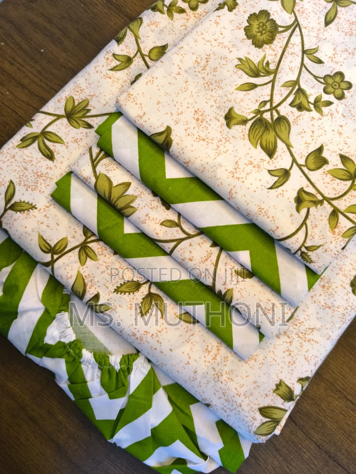 Big Size (7*8 ) Pure Cotton Bedsheets Set